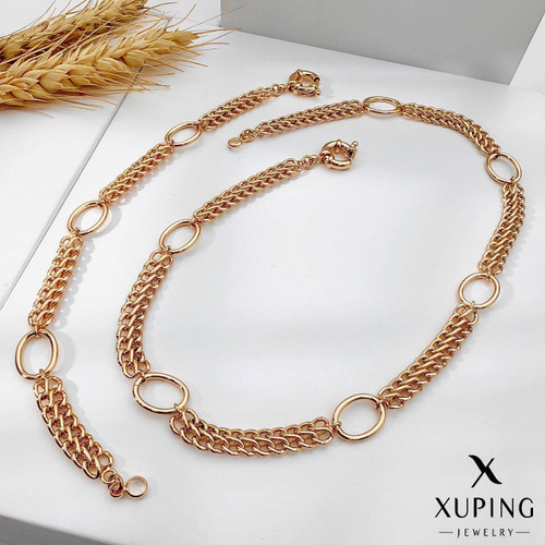 دستبند گندمی نگین دار ژوپینگ